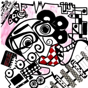 ToF Behang graffiti filmregiseur