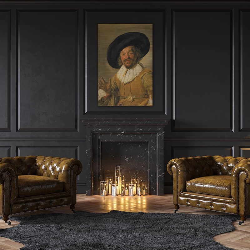 ToF Wanddecoratie schilderij De vrolijke drinker, Frans Hals