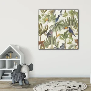 ToF Wanddecoratie jungle dieren