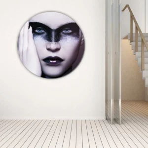ToF Behangcirkel futuristische vrouw