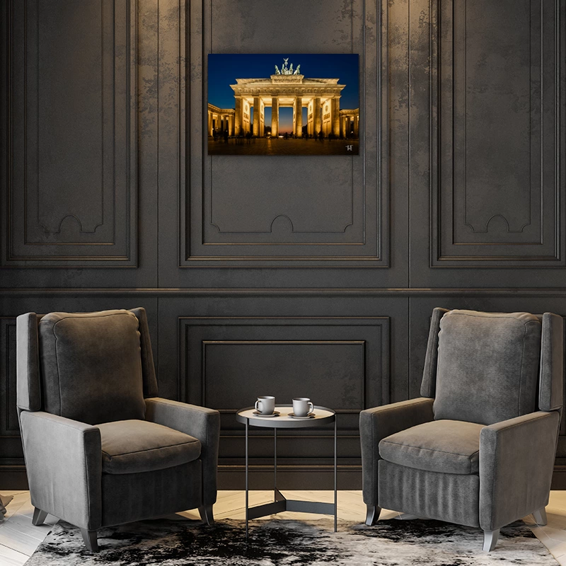 ToF Wanddecoratie stad Berlijn, Brandenburger Tor - Afbeelding 2