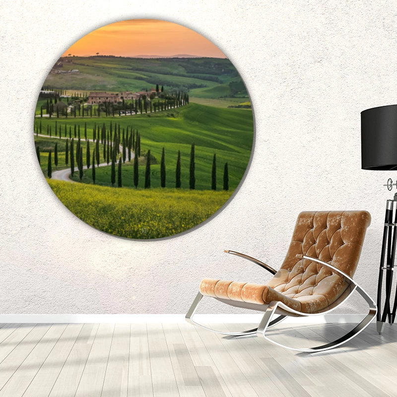 ToF Behangcirkel natuur Italië, Toscane