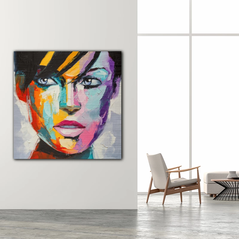 ToF Wanddecoratie kunst kleurrijke emoties - Afbeelding 2