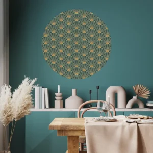 ToF Behangcirkel kunst modern geometrisch patroon