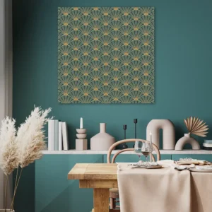 ToF Wanddecoratie kunst modern geometrisch patroon