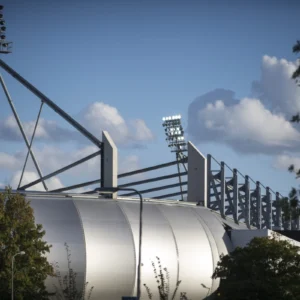 Zijkant Heracles stadion