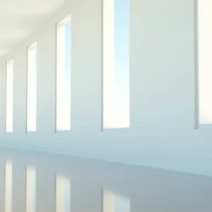 ToF Behang modern wit gebouw