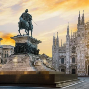 ToF Behang stad herdenkingsmonument Statua di Vittorio Emanuele