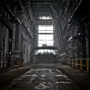 ToF Behang steden industriële hal