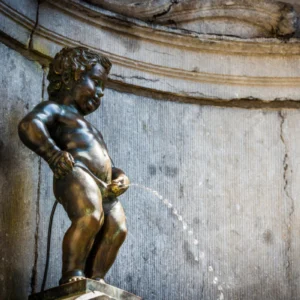 ToF Behang steden Brussel Manneken Pis