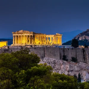 ToF Behang steden Athene historisch Parthenon