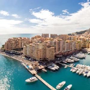ToF Behang stad haven Port de Fontvielie
