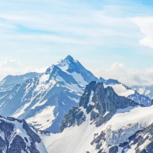 ToF Fotobehang sneeuwbergen in de Alpen