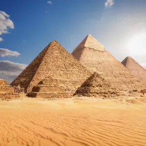 ToF Fotobehang Egypte piramides oud