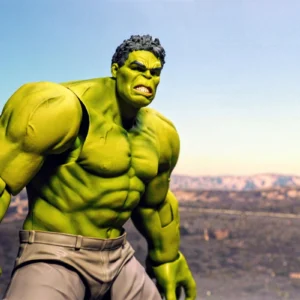 ToF Behang Marvel film de Hulk met blauwe lucht