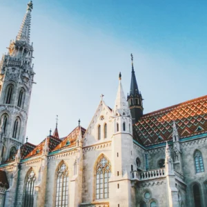 ToF Fotobehang gebouwen kerk Matthias in Boedapest