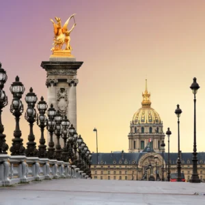 ToF Fotobehang brug Parijs Pont Alexandre-III