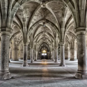 ToF Fotobehang gebouwen The Cloisters of Glasgow