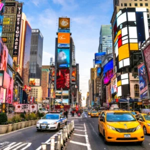 ToF Fotobehang New York, Times Square