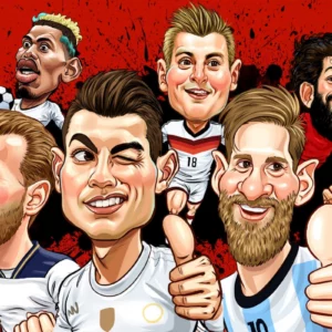 ToF Behang mensen meerdere bekende voetballers