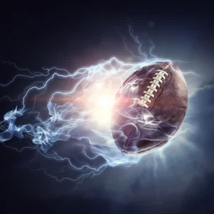 ToF Fotobehang sport American football bal