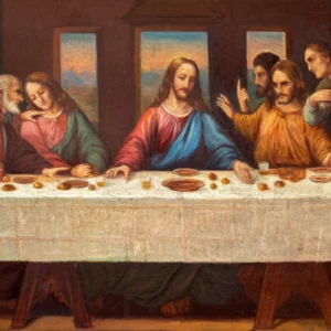 ToF Fotobehang cultuur schilderij van het laatste avondmaal