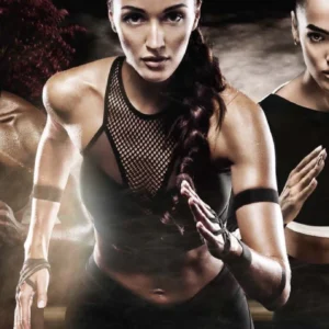 ToF Behang sport vijf atletische vrouwen die hardlopen