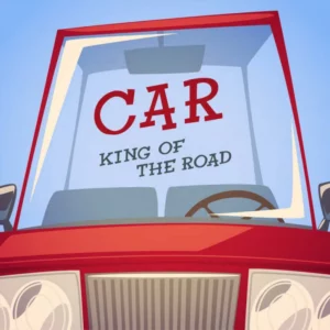 ToF Behang retro auto poster