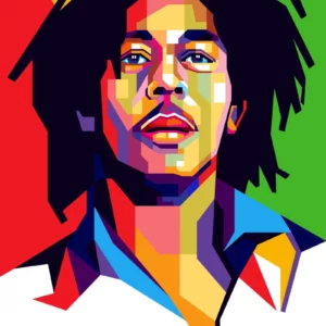 ToF Behang mensen Bob Marley
