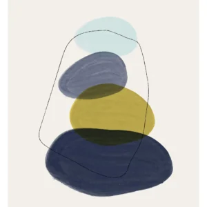 ToF Behang kunst handgetekende illustratie