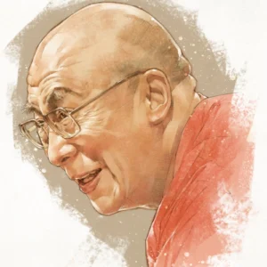 ToF Behang Boeddha Dalai Lama