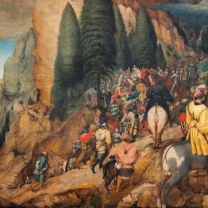 ToF Behang schilderij de bekering van Paulus, Pieter Bruegel de Oudere
