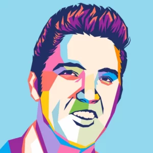 ToF Behang mensen Elvis Presley