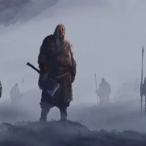 ToF Behang mensen Viking soldaten met wapens