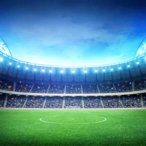 ToF Fotobehang voetbal vol stadion
