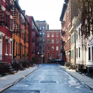 ToF Fotobehang oude gebouwen in New York