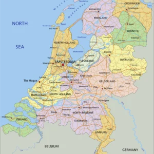 ToF Behang Nederland gedetailleerd