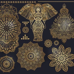 ToF Behang bohemian mandalaset en andere elementen