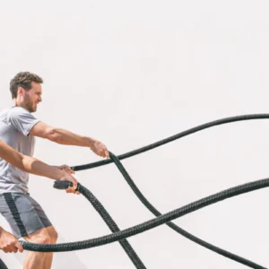 ToF Behang sport man en vrouw aan het fitnessen
