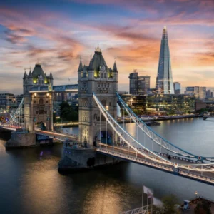 ToF Fotobehang skyline Londen Tower Bridge