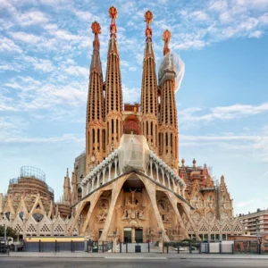 ToF Behang steden Barcelona Sagrada Familia