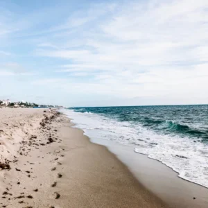 ToF Behang strand in de diepte