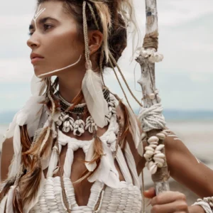 ToF Behang dames boho vrouw