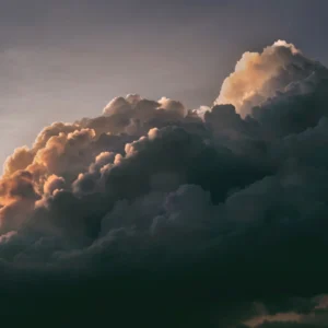 ToF Behang wolken donker