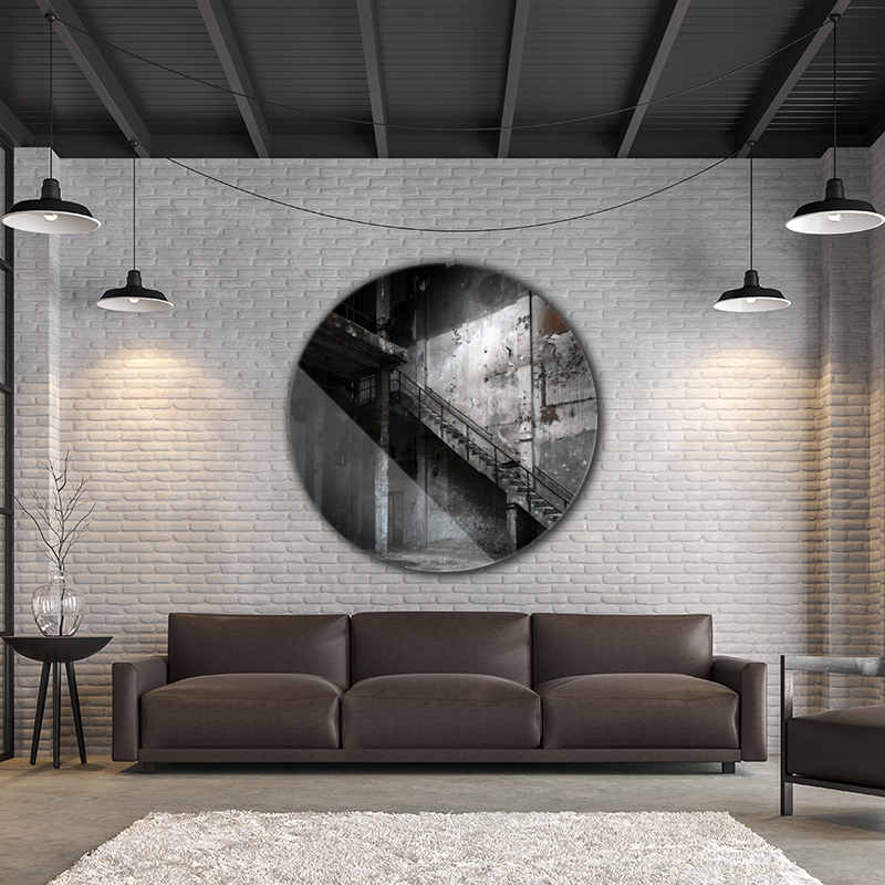 ToF Muurcirkel oude gebouwen verlaten fabriek - Afbeelding 3