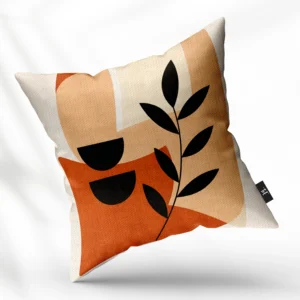 ToF Sierkussen Abstract Vormen Terracotta Beige