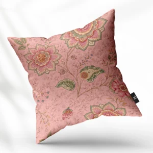 ToF Sierkussen Bloemen-Florals Bohemian Bloem Roze