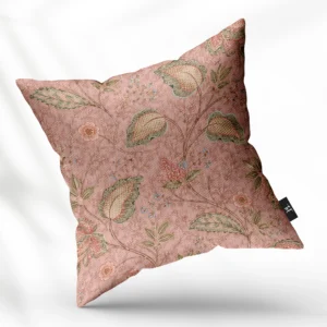 ToF Sierkussen Bloemen-Florals Botanisch Roze Elegant