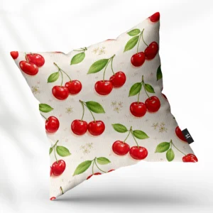 ToF Sierkussen fruit kersen rood klassiek speels