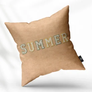 ToF sierkussen tekst summer vintage